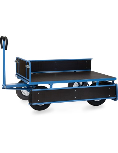 Char à bras 1600 x 900 mm - Pneus gonflables