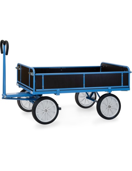 Char à bras 1600 x 900 mm - Pneus caoutchouc