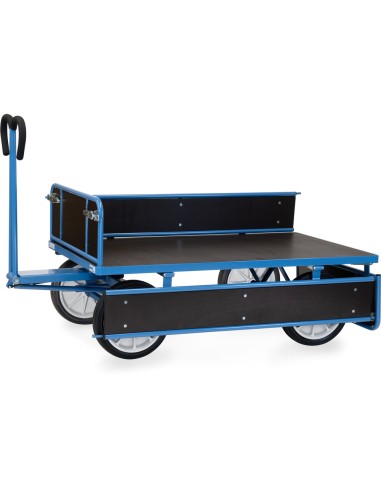 Char à bras 1600 x 900 mm - Pneus caoutchouc