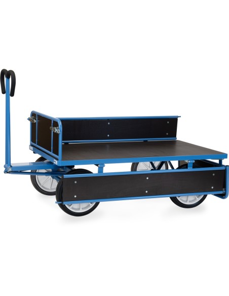 Char à bras 1600 x 900 mm - Pneus caoutchouc