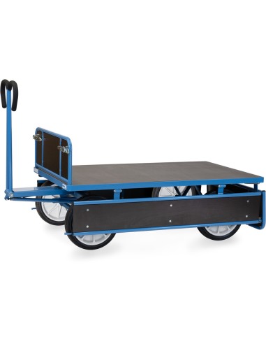 Char à bras 1600 x 900 mm - Pneus caoutchouc