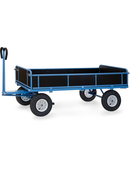 Char à bras 2000 x 1000 mm - Pneus gonflables