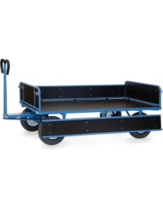 Char à bras 2000 x 1000 mm - Pneus gonflables 2