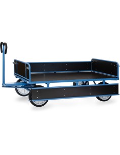 Char à bras 2000 x 1000 mm - Pneus caoutchouc 2