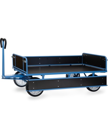 Char à bras 2000 x 1000 mm - Pneus caoutchouc