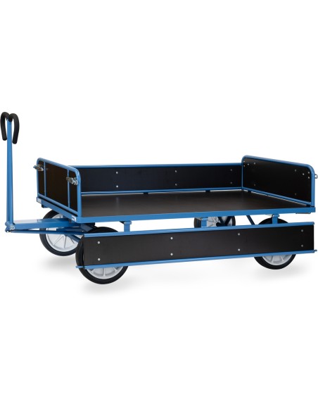 Char à bras 2000 x 1000 mm - Pneus caoutchouc