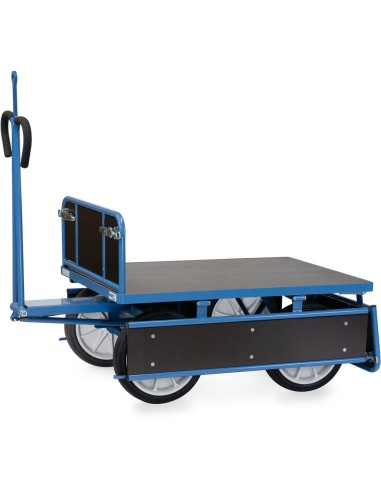 Char à bras 1200 x 800 mm avec oeillet - Pneus caoutchouc