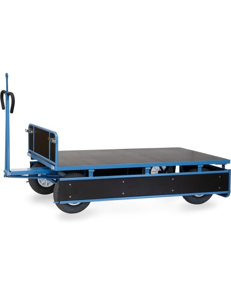 Char à bras 2000 x 1000 mm avec oeillet - Pneus gonflables