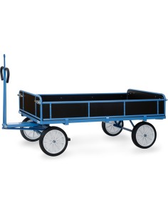 Char à bras 2000 x 1000 mm avec oeillet - Pneus caoutchouc