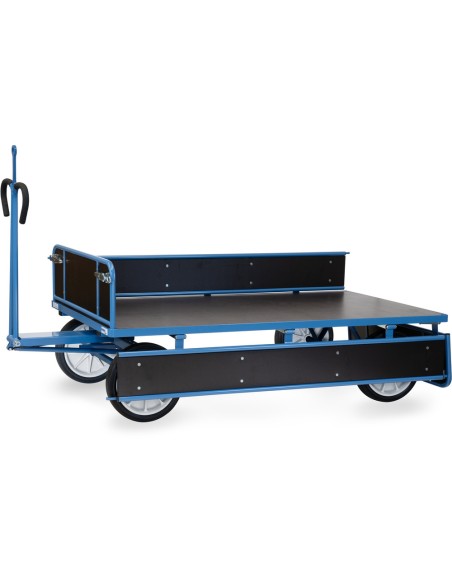 Char à bras 2000 x 1000 mm avec oeillet - Pneus caoutchouc