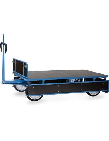 Char à bras 2000 x 1000 mm avec oeillet - Pneus caoutchouc