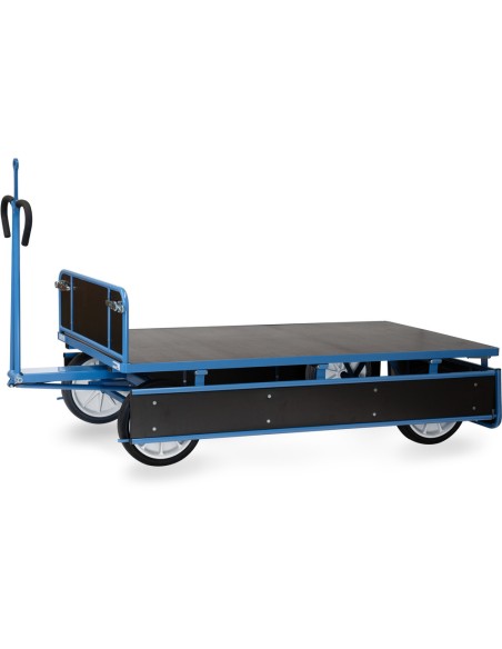 Char à bras 2000 x 1000 mm avec oeillet - Pneus caoutchouc