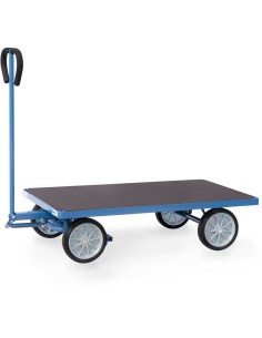 Char à bras léger 1060 x 600 mm - Pneus caoutchouc