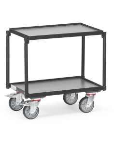 Rouleur à plateaux "Gamme en gris"