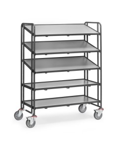 Servante pour bacs plastiques "Gamme en gris"