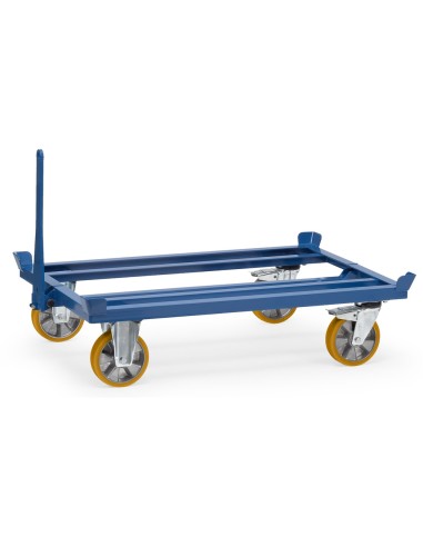 Rouleur de palette pour convoi en train