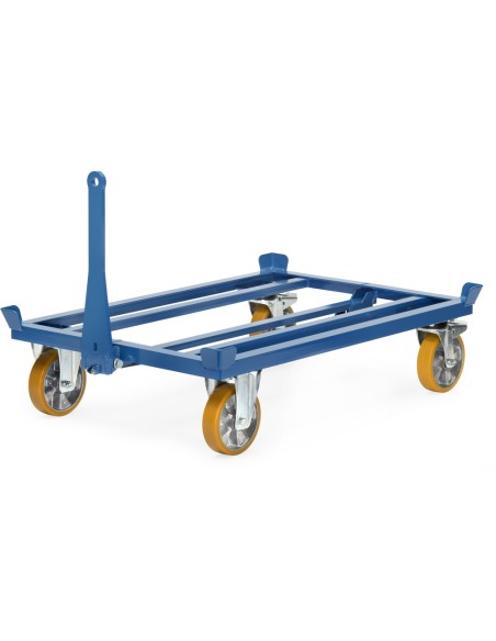 Rouleur de palette pour convoi en train