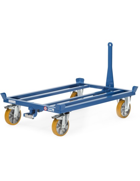 Rouleur de palette pour convoi en train