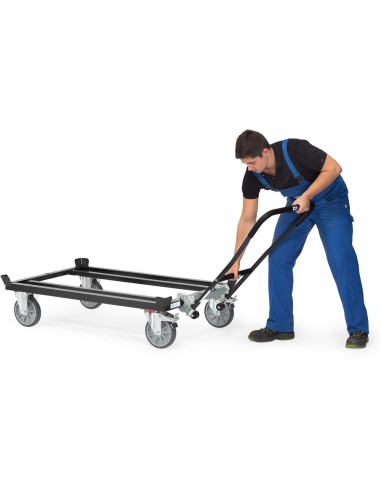 Dossier de poussée amovible "Gamme en gris"