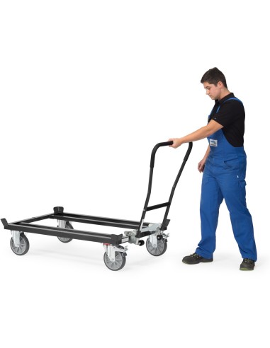 Dossier de poussée amovible "Gamme en gris"