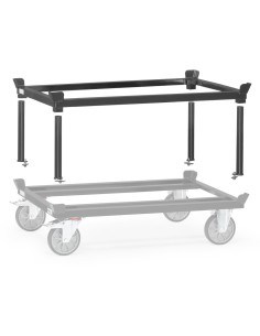 Rehausse pour rouleur de palettes "Gamme en gris" 2