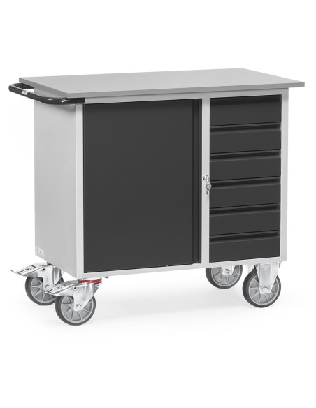 Servante d'atelier "Gamme en gris"