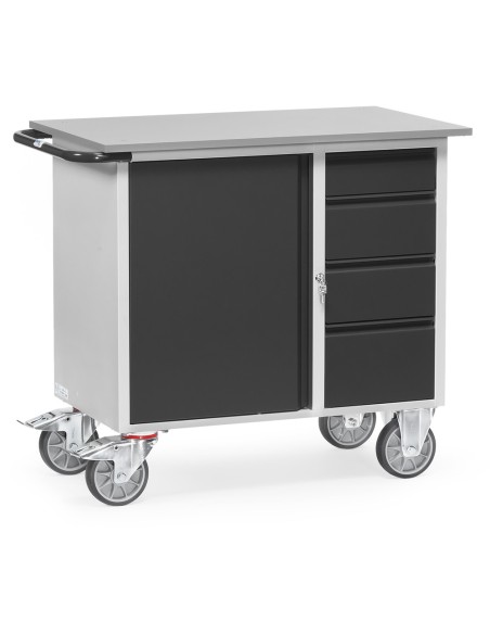 Servante d'atelier "Gamme en gris"