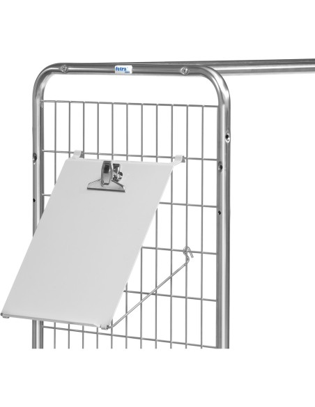 Tablette écritoire pour chariot préparateur de commandes