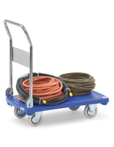 Chariot à plateaux plastiques