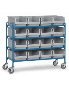 Servante pour bacs plastiques