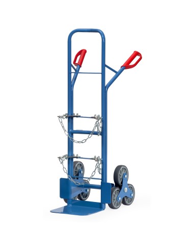 Diable escalier porte-bouteilles