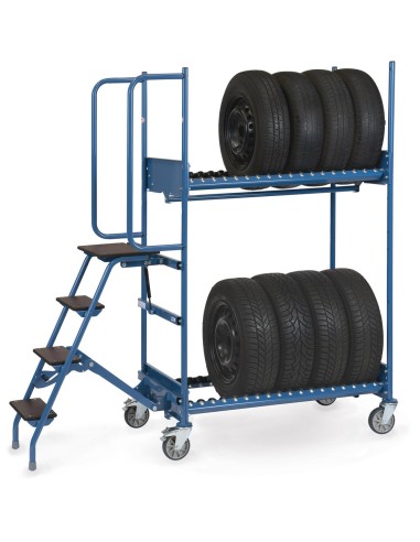 Chariot pour pneumatiques