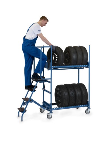 Chariot pour pneumatiques