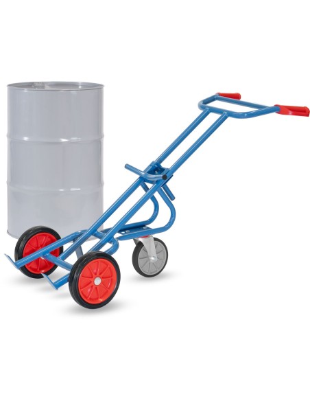 Diable à fûts - Pneus caoutchouc