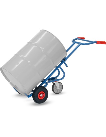 Diable à fûts - Pneus gonflables