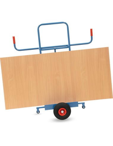 Diable porte-panneaux - Pneus gonflables