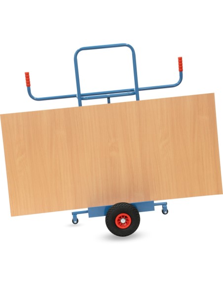 Diable porte-panneaux - Pneus gonflables