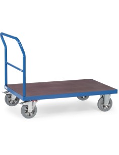 Chariot à dossier de poussée 1000 x 700 mm