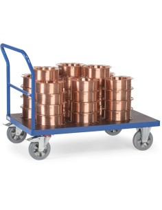 Chariot à dossier de poussée 1200 x 800 mm 2