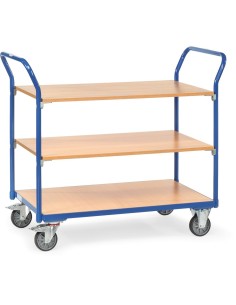 Chariot à plateaux 850 x 500 mm