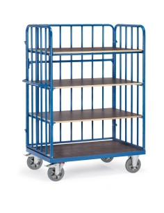 Chariot haut avec tubes 1000 x 700 mm