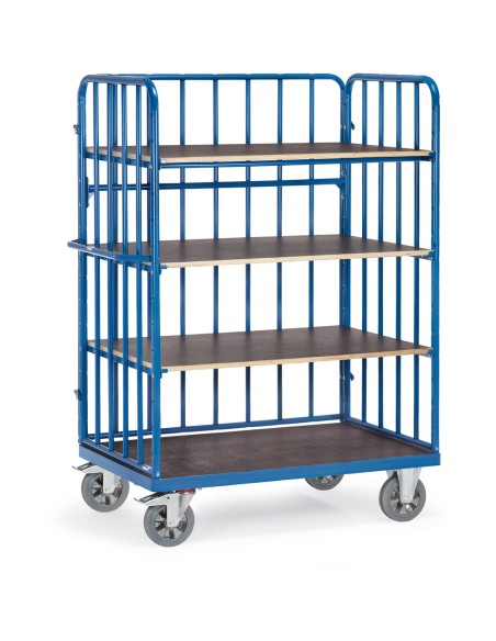 Chariot haut avec tubes 1200 x 800 mm