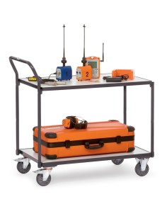 Chariot ESD à plateaux 850 x 500 mm 2