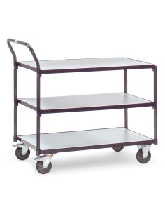 Chariot ESD à plateaux 1000 x 600 mm