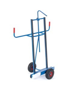 Diable porte-panneaux - Pneus gonflables