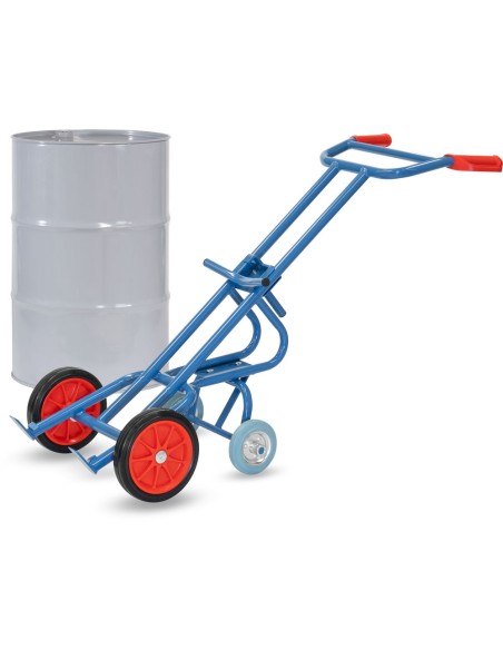 Diable à fûts - Pneus caoutchouc