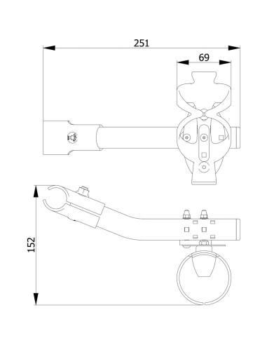 Support pour bouteille