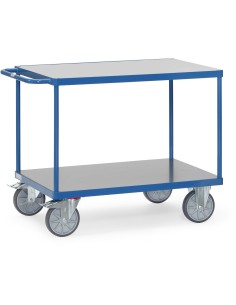 Servante avec plateaux en PVC 1000 x 600 mm