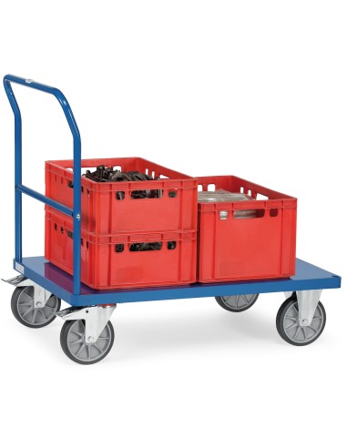 Chariot à dossier de poussée 1000 x 600 mm