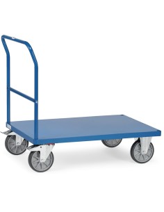 Chariot à dossier de poussée 1200 x 800 mm